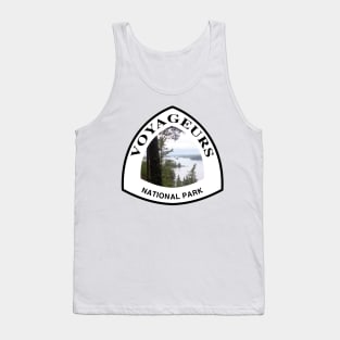 Voyageurs National Park shield Tank Top